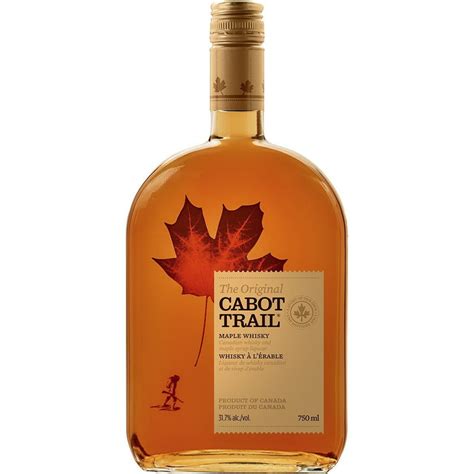 cabot trail whisky maple 750ml.